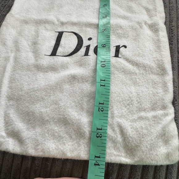 Authentic Dior Dust Bag White Dustbag Drawstring Soft - Picture 5 of 7